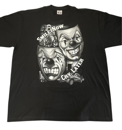 Smile Now Cry Later Impala Tee - Chicano Spot
